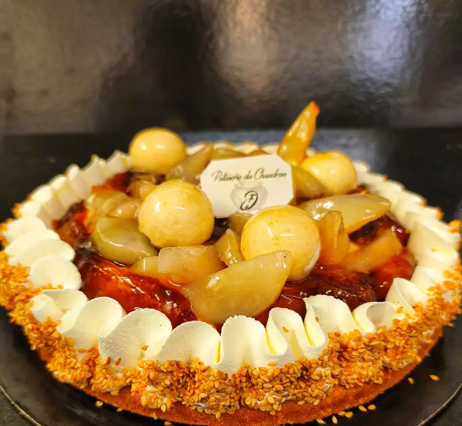 Tarte au fruits du moment